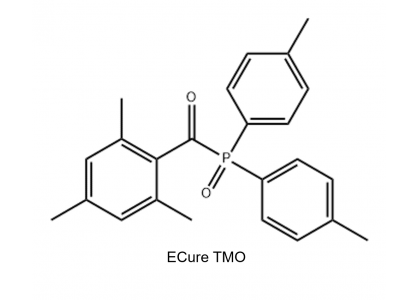 ECure TMO与819、TPO-L在配方中替代TPO的对比